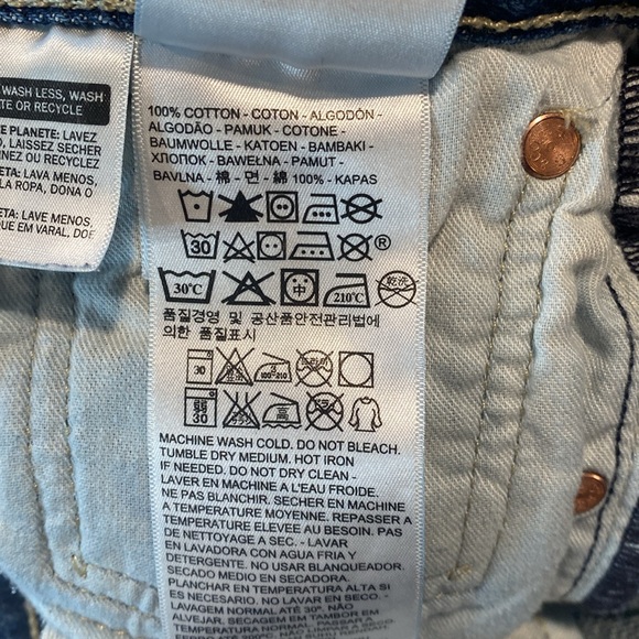 Levi Strauss / Levi's 501 button fly jeans, sz 38 x 34 - Picture 13 of 13